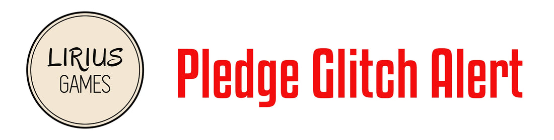 Pledge Glitch Alert