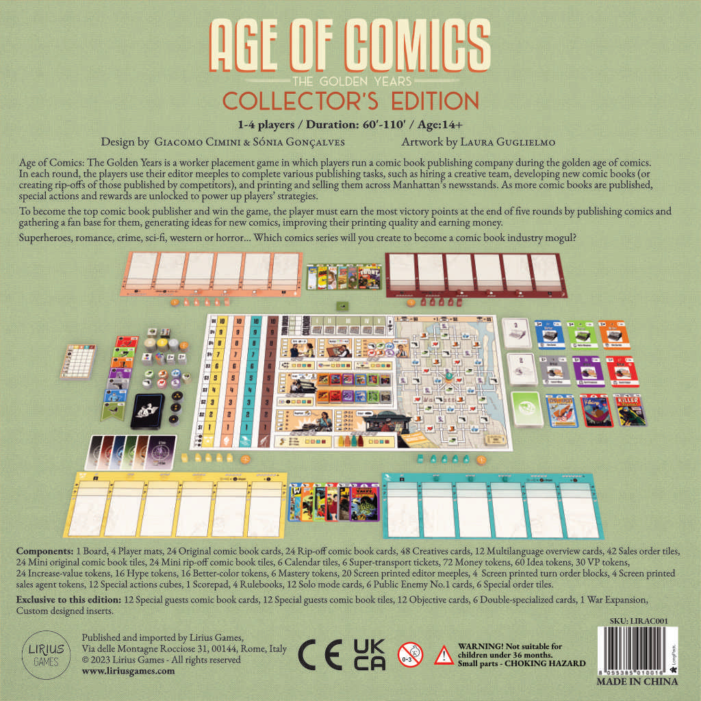 Age of Comics: The Golden Years - Collector's Edition