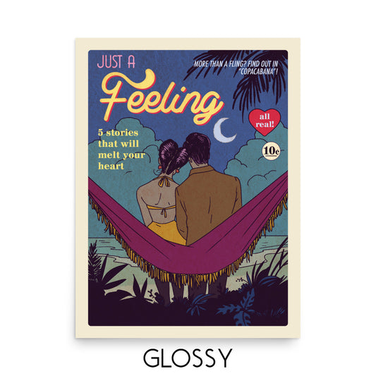 Age of Comics | Romance Collection | Feeling | Glossy Poster