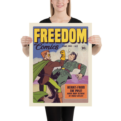 Age of Comics | Superhero Collection | Freedom | Matte Poster