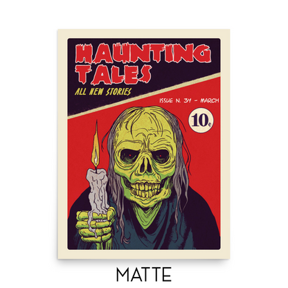 Age of Comics | Horror Collection | Haunting Tales | Matte Poster