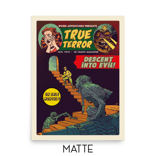 Age of Comics | Horror Collection | True Terror | Matte Poster