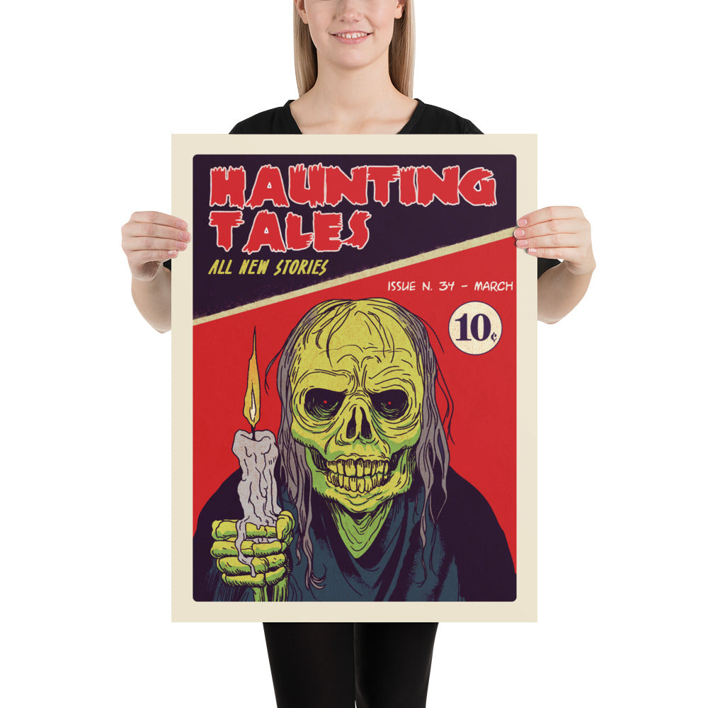 Age of Comics | Horror Collection | Haunting Tales | Matte Poster