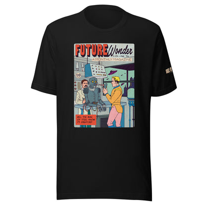 Age of Comics | Scifi Collection | Future Wonder | Unisex T-shirt | White | Front Print