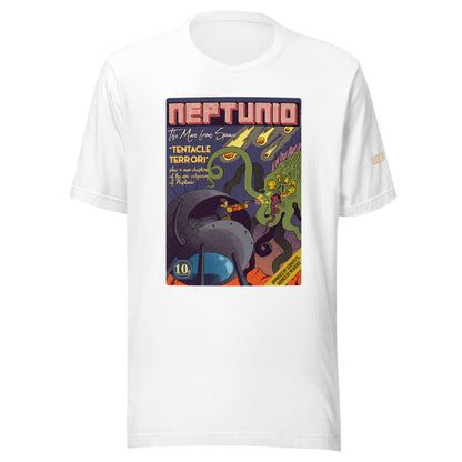 Age of Comics | Scifi Collection | Neptunio | Unisex T-shirt | White | Front Print